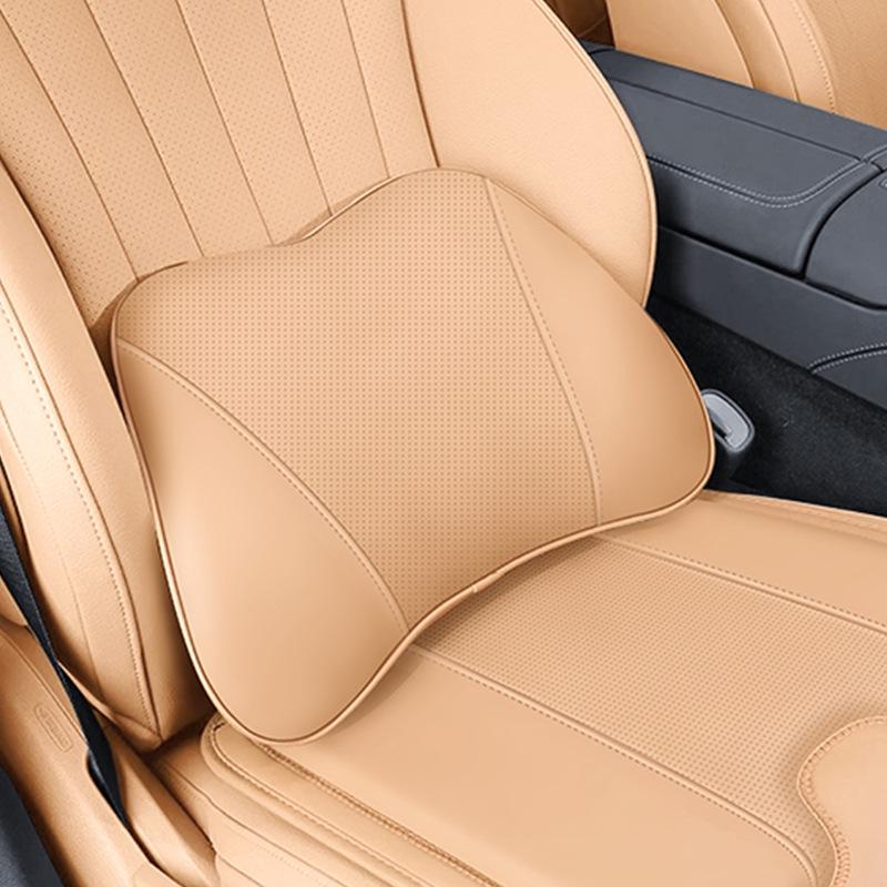 All-Season Headrests & Support Cushions for Wenjie M9, M7, M5: Neck and Lumbar Memory Foam.
