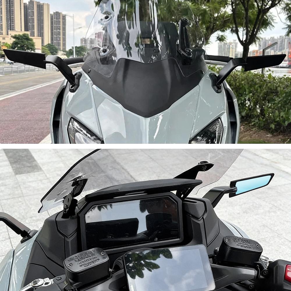 For T-MAX 560 2025 T-Max560 Tech Max TMAX 560 Winglet Rearview Mirror Stealth Side Mirrors Sports Wind Wing Rear View Mirrors