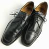 Vintage 80s-90s MARIANO CAMPANILE Made in Italy U-Tip Business Shoes Black Size 8 (26.5) Men's(USED)