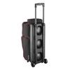 3 Ball Bowling Bag with Wheels Double Roller Bowling Bag Shoe Compartment