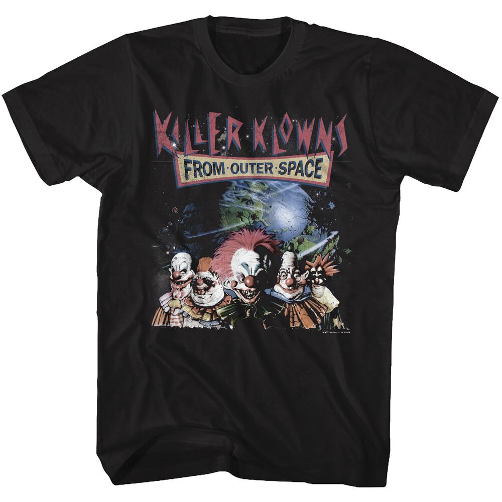 Killer Klowns From Outer Space Movie Spike Chubby The Crew Men T Shirt S