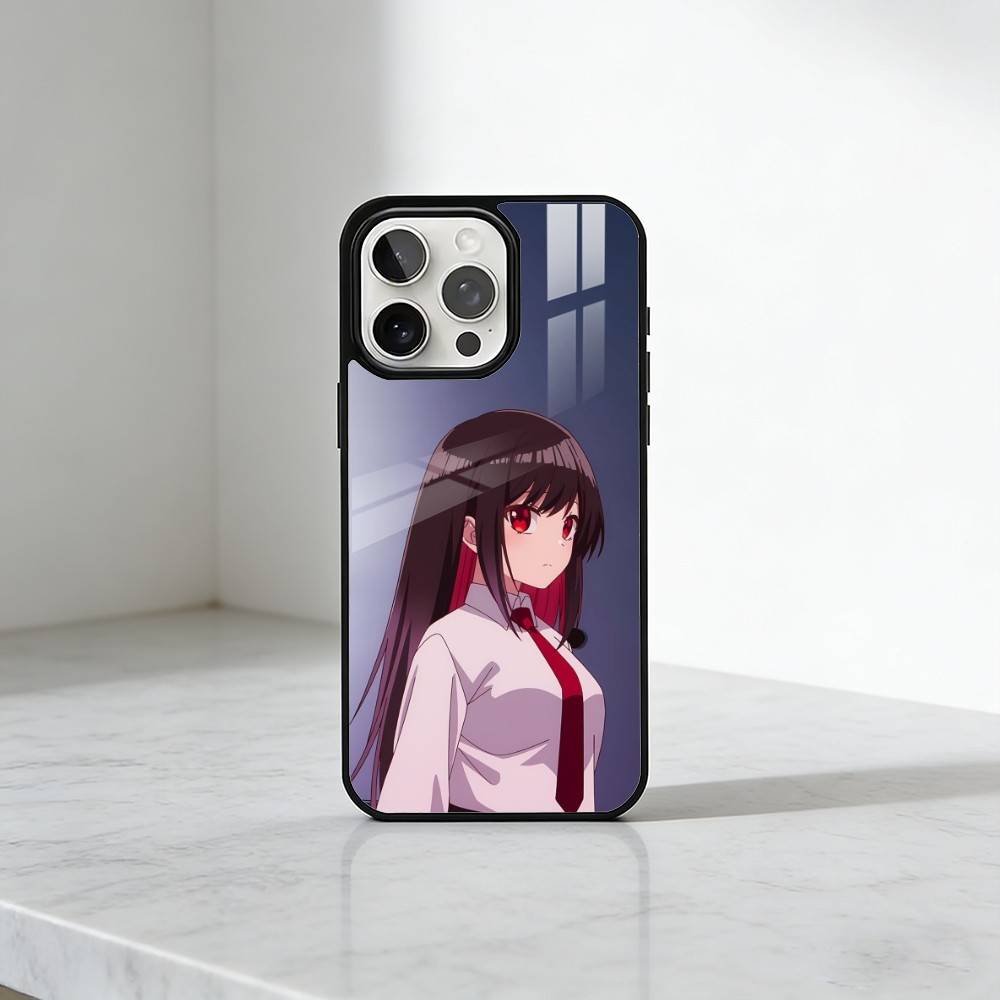 Anime Tune In to the Midnight Heart Phone Case For iPhone17,16,15,14,13 Plus,Pro Max Magnetic For Magsafe Wireless Charging