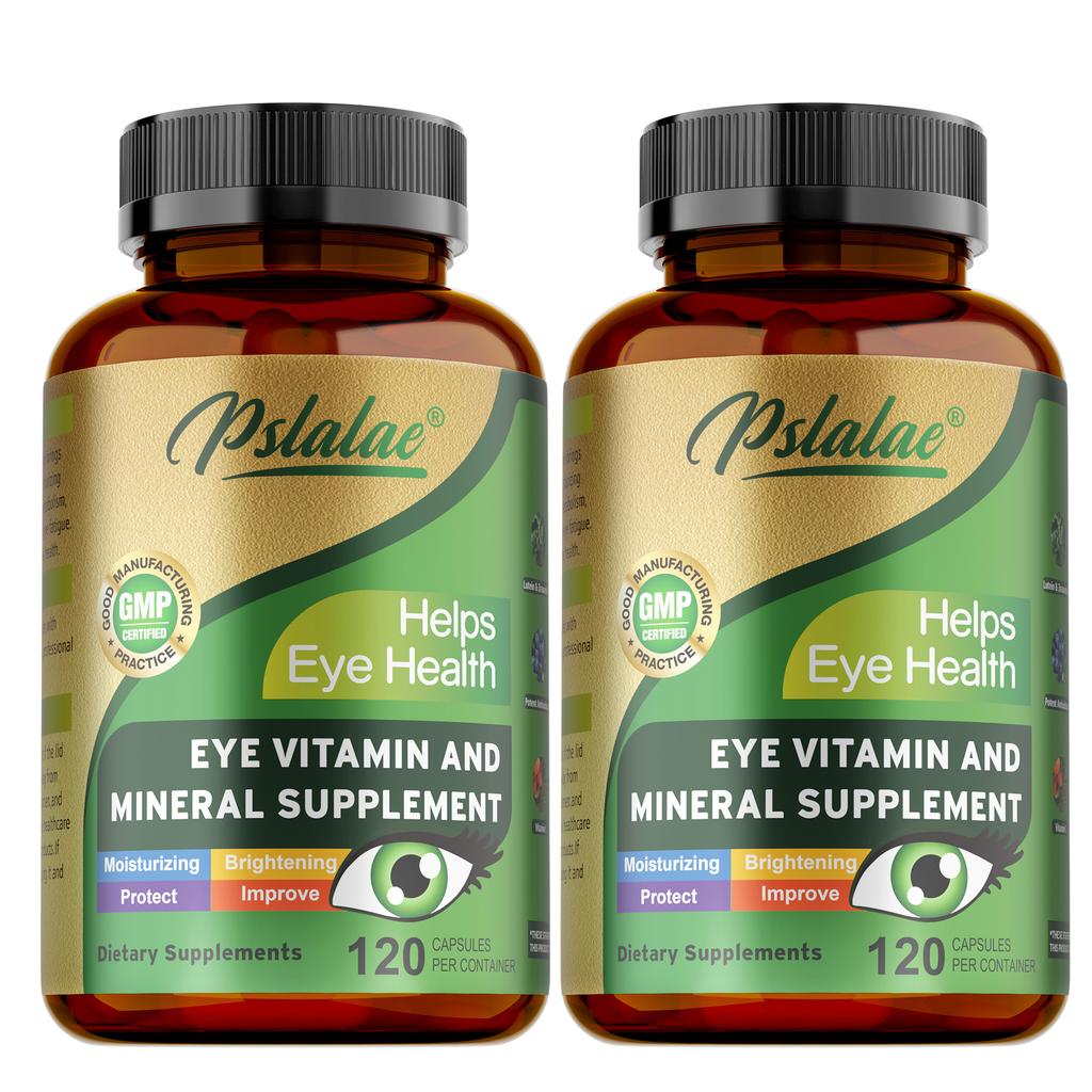 Pslalae - Vitamin and Mineral Supplement - With Lutein and Zeaxanthin - Eye Health