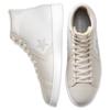 Converse Cons Pro Leather Non-Slip Shock Absorption High-Top Board Shoes Unisex White