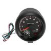 Shkalacar 3.75" Car Universal Tachometer Gauge,Automotive Tachometer Kit White Inter Shift Light 0-8000 RPM