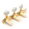 2Pcs/Set Semi-closed Classical Guitar Tuning Pegs Metal Guitar String Tuning Pegs  Folk Acoustic