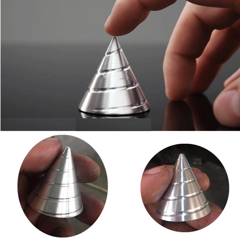 Metal Gyroscope Table Toys Adult Decompression Table Games Adhd Finger Spinner To Alleviate Anxiety Christmas Gift Ofice Pendant