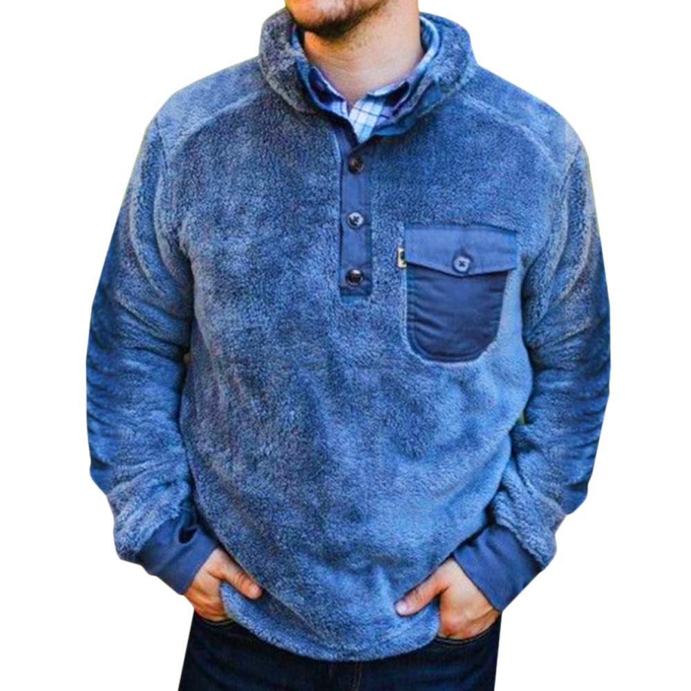Buy Men Teddy Bear Fluffy Hoodies Coat Casual Pullover Sweatshirt Long ...