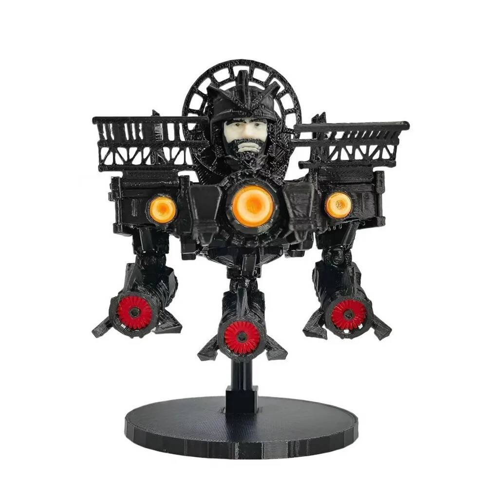 Skibidi Toilet Giocattolo Articolato 3D Skibidi Toilet Manichino 13 Drillman Figura Drill Man Figura Articolata Skibidi Toilet Giocattolo TV Man
