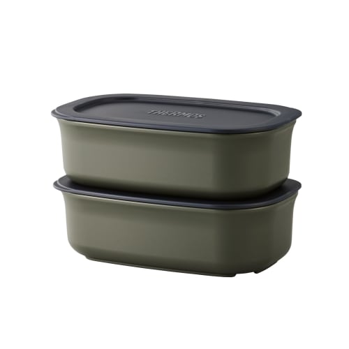 Thermos Vacuum Insulated Soup Lunch Set 800ml Khaki JEA-801 KKI