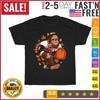 Bigfoot Pilgrim Pumpkin Turkey Day Thanksgiving Fall Autumn T Shirt Men Women