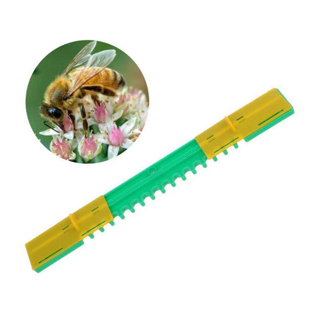 Reductor de intrare pentru stup de albine Apărător pentru șoarece pentru stup de albine 8/10 Cadru Apărătoare pentru șoarece glisante pentru stup de albine Reductor de intrare pentru stupi rezistenti la evadare