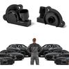 Car Throttle Position Sensor, TPS Accelerator Pedal Fuel Idle Air Control Valve Position Sensor, Replace OEM 17087400 17088026 17111815 Gas Engine