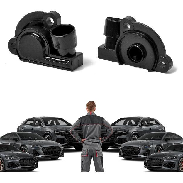 Car Throttle Position Sensor, TPS Accelerator Pedal Fuel Idle Air Control Valve Position Sensor, Replace OEM 17087400 17088026 17111815 Gas Engine