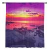 Seaside Beach Sunset Dusk Modern Tulle Curtains For Living Room Bedroom Home Kitchen Window Sheer Curtains