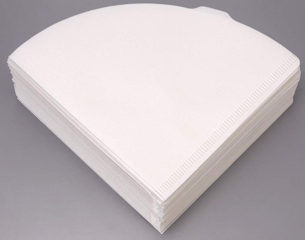 Filtru de hârtie HARIO V60 pentru 500 de căni, fabricat în Japonia, 1-4 bucăți, alb, VCF-02-100W