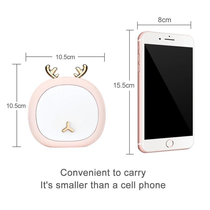 Roztomilé noční světlo pro mazlíčky Jelení světlo do dětského pokoje pro dítě Plynulé dotykové dobíjecí USB stolní lampa Domov