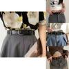 Pu Elegant Casual Belt For Unisex Fashion Ideal For Denim Jeans And Everyday Wear