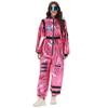 Pink Shiny Astronaut Halloween Costume - Trendy Style Jumpsuit