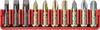 PB Swiss Tools C6 Series Hex and Pozidriver Bit Set with Bit 10-Piece 1/4" Flathead, Phillips, Holder, C6.701CN