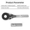 Precision Mini Ratchet Wrench Mini Torque Wrench Manual Hexagonal Ratchet Wrench  Hand Repair Tools