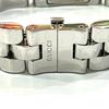 GUCCI 2305L Bangle watch Quartz Analog Square Watch Wristwatch SS