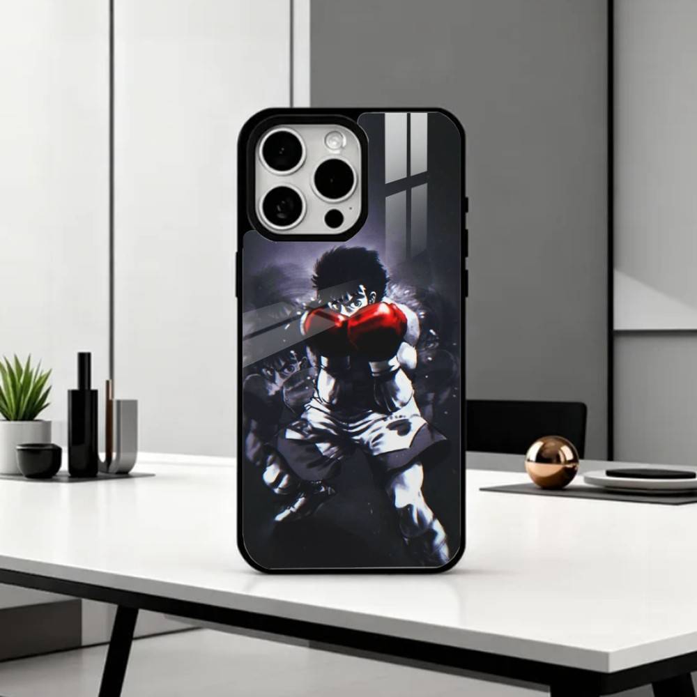 

Boxing H-Hajime no Ippo Phone Case For iPhone17,16,15,14,13,12,11 Plus,Pro Max Magnetic For Magsafe Wireless Charging iPhone15
