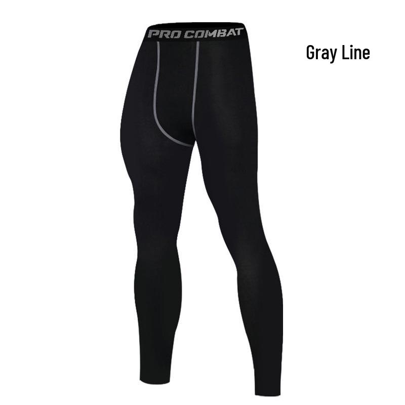Men's Compression Training Tights - Base Layer Pants for Running, Basketball, and Fitness