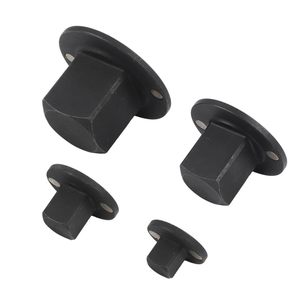 Low Profile For Impact Driver Socket Adapter Set 1 inch to 34 12 to 34 38 to 14 Magnetic Socket Retention for Secure Use
