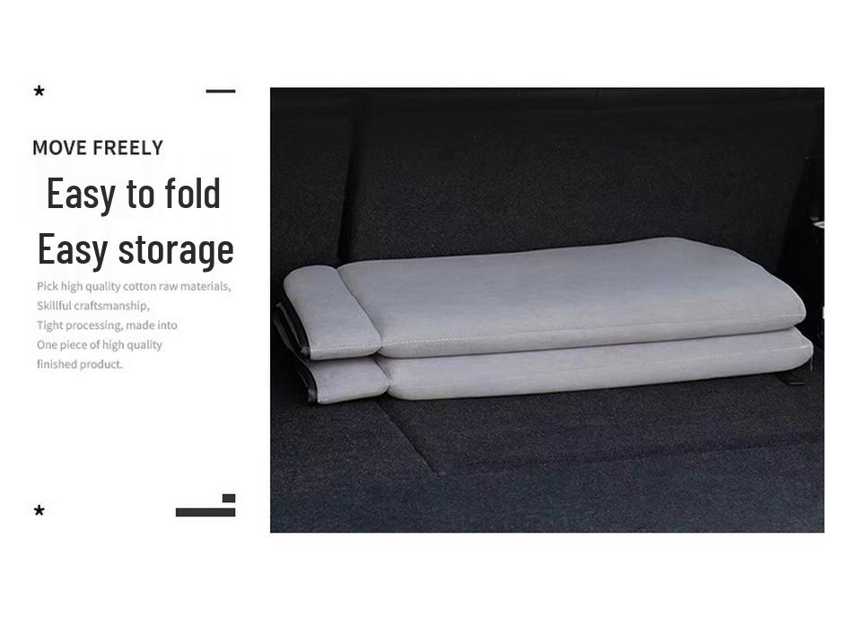 Portable Folding Car Back Seat Mattress for Outdoor Travel