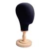 Stable Base Canvas Block Head Manikin Wig Hat Display Holder Styling Display Head  Barbershop