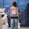 UNIFREE Cute Pet Polka Dot Print Camisole Top