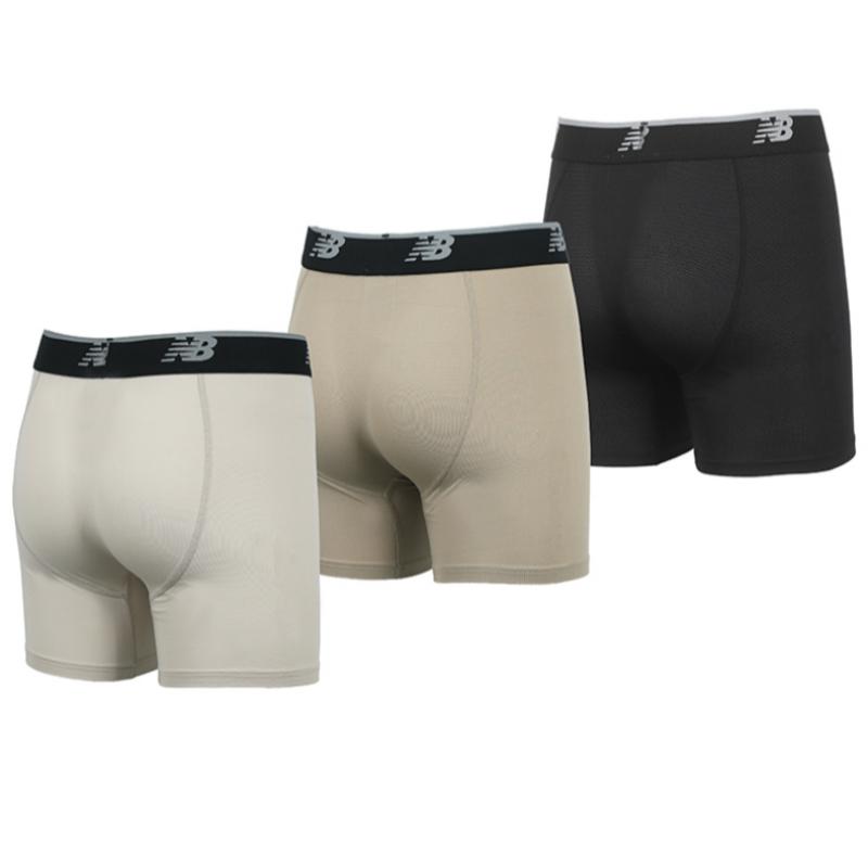 New Balance Mesh 5 Inch Brief Underwear 3 Pack