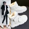 Fur Integrated Snow Boots Women's 2024 New Winter Platform Martin Boots Piled and Thickened Warm Northeast Cotton Shoes