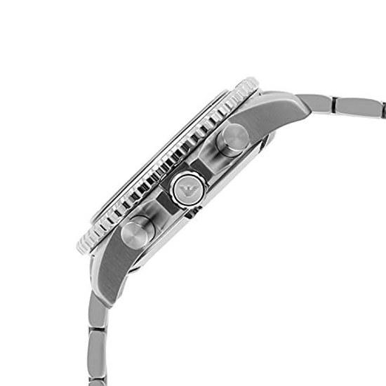 Emporio Armani Watch WORLD EXPLORER AR11360 Mens Silver