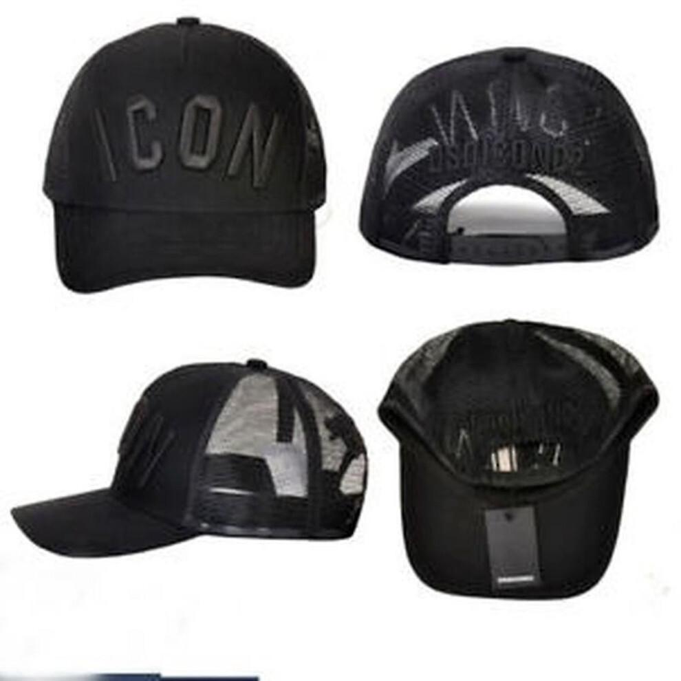 (Schwarz) Herren Basecap Dsq2 Sportkappe schwarz