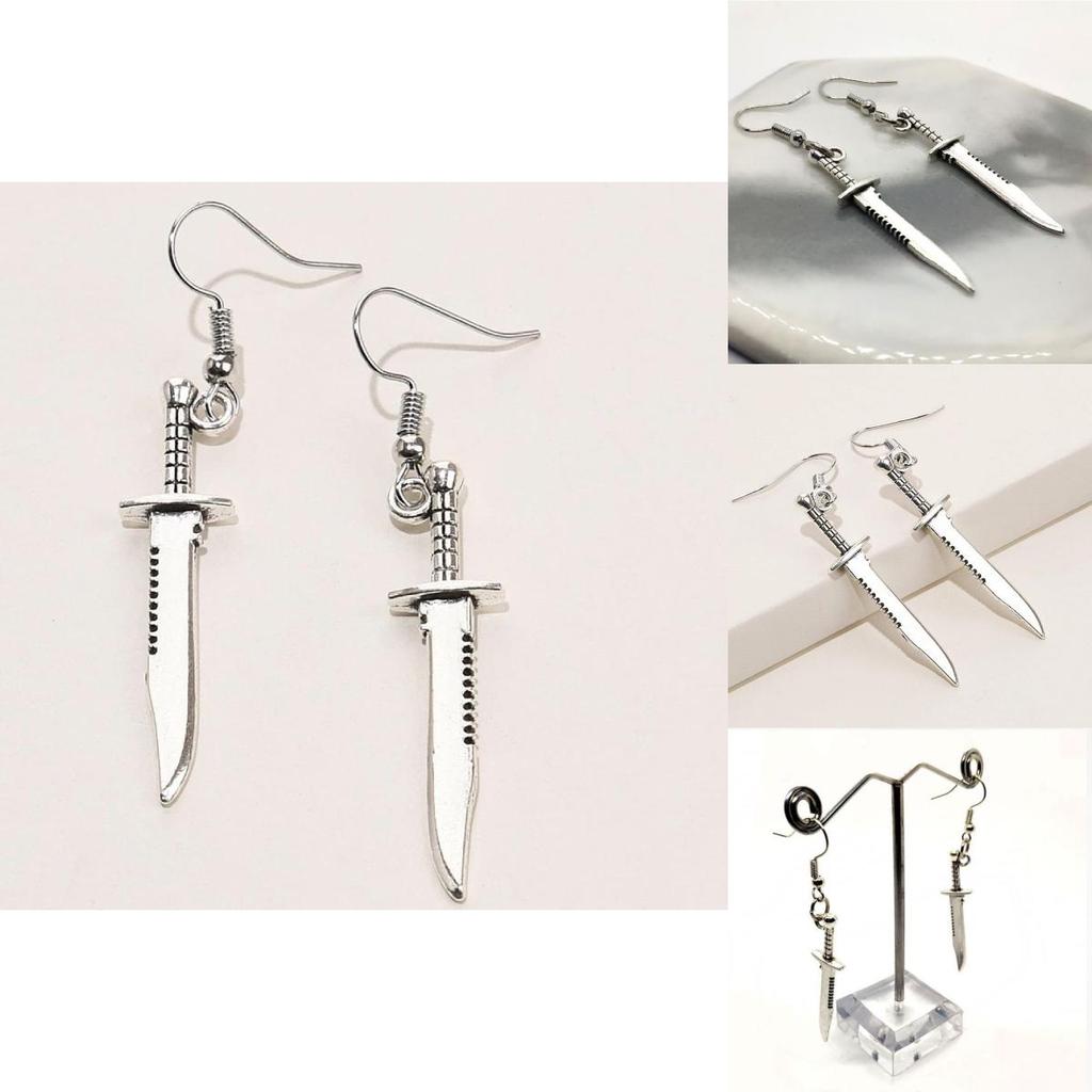 Trendy Geometric Sword-shaped Earrings For Women Alloy Fashion Jewelry 2021