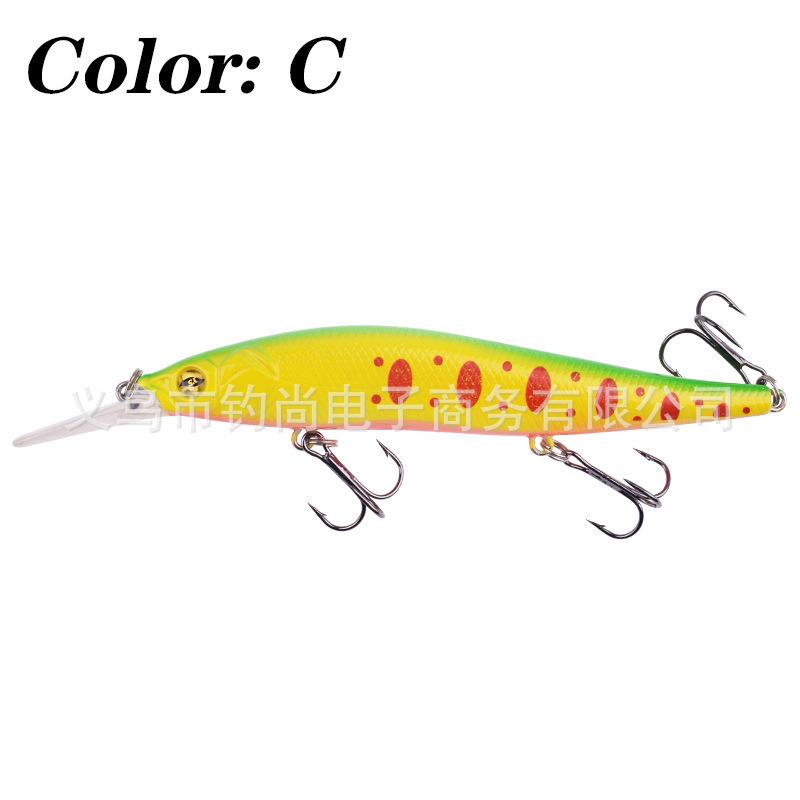 Floating Minnow Lure, 13.5cm/16g Hard Plastic Bait for Freshwater and Sea Fishing