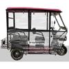 Windproof & Rainproof Fully-Enclosed Electric Tricycle Canopy for Seniors