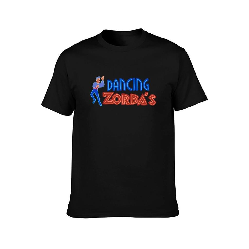 Dancing Zorba’s T-Shirt T Shirt Man Cotton T Shirt Man Plain Anime T Shirts for Man T-Shirt