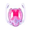 Full Face Snorkeling Mask 180° Panoramic Silicone Dry Top Snorkeling Goggles 2 Snorkeling Tube Leak Proof