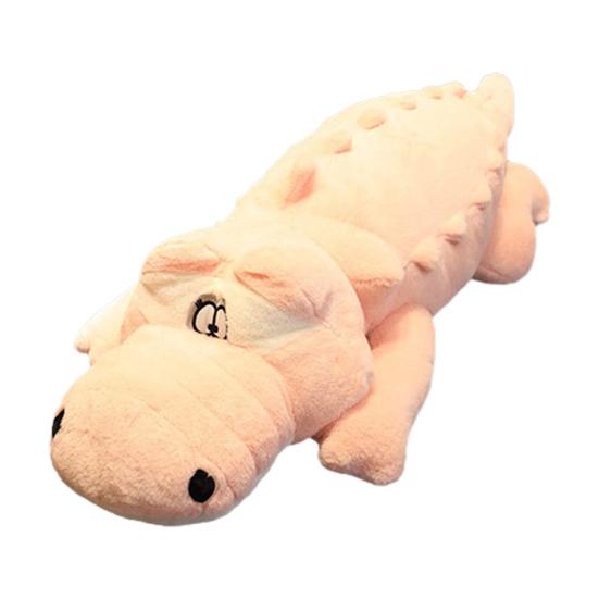 Giant Plush Crocodile Toy 120/150/200cm Extra Long Crocodile Pillow Fluffy Soft Stuffed Animal Large Huggable Body Pillow for Kids Adults
