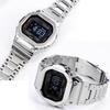 Modified Watch Strap Bezel for G-SHOCK Casio DW-H5600 DWH5600 Bluetooth Heart Rate Solid Stainless Steel Case Watch Band Chain