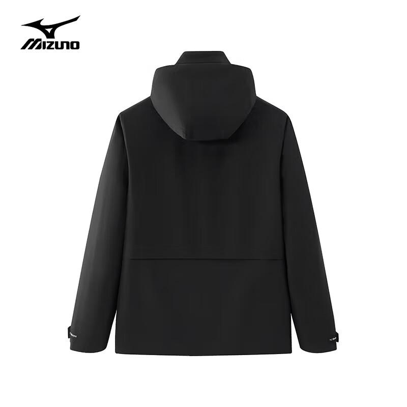 Mizuno Chaqueta Cortavientos con Capucha Unisex para Exteriores