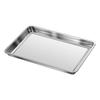 NHZHIW Stainless Steel Rectangular Steaming Tray