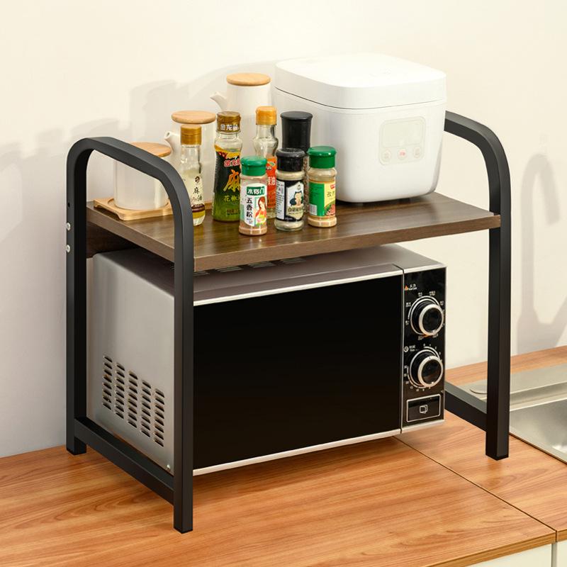 Multi-layer Kitchen Storage Rack for Microwave, Oven, and Rice Cooker
