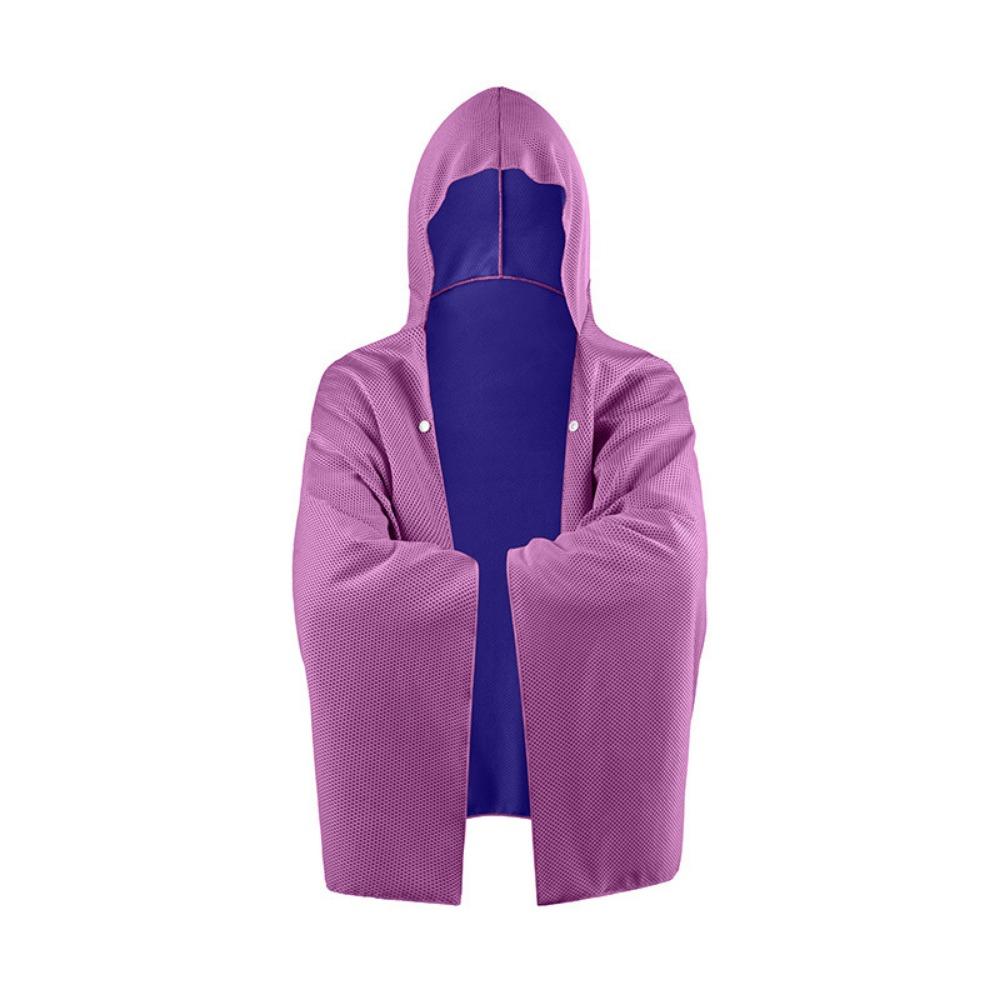Quick Drying Bath Towel Breathable Sports Cooling Cape Washable Sun Poncho  Beach Activities