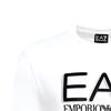 Emporio Armani Logo Letter Print Pullover Long Sleeve Sweatshirt Men sweatshirt White 3HPM60-PJ05Z-1100