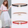 Simple Slim-Fitting Thin Waist Seal Simple Decorative Dress Women'S Student Belt
