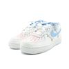 Nike Air Force 1 Begonia Cherry Blossom Abrasion Resistant Low top Skateboard Shoes Women's White Blue FV3654-111(Team641-)